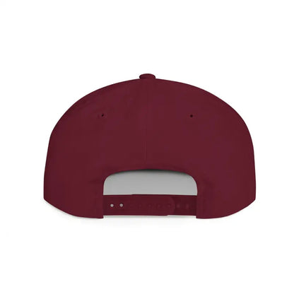 Maroon baseball cap from the Block Island Snapback Cap Collection for stylish wear