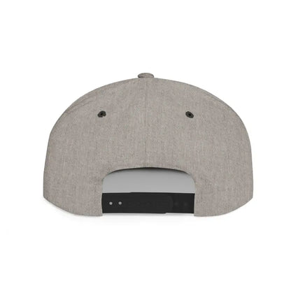 Gray baseball cap back from the Block Island Snapback Cap Collection