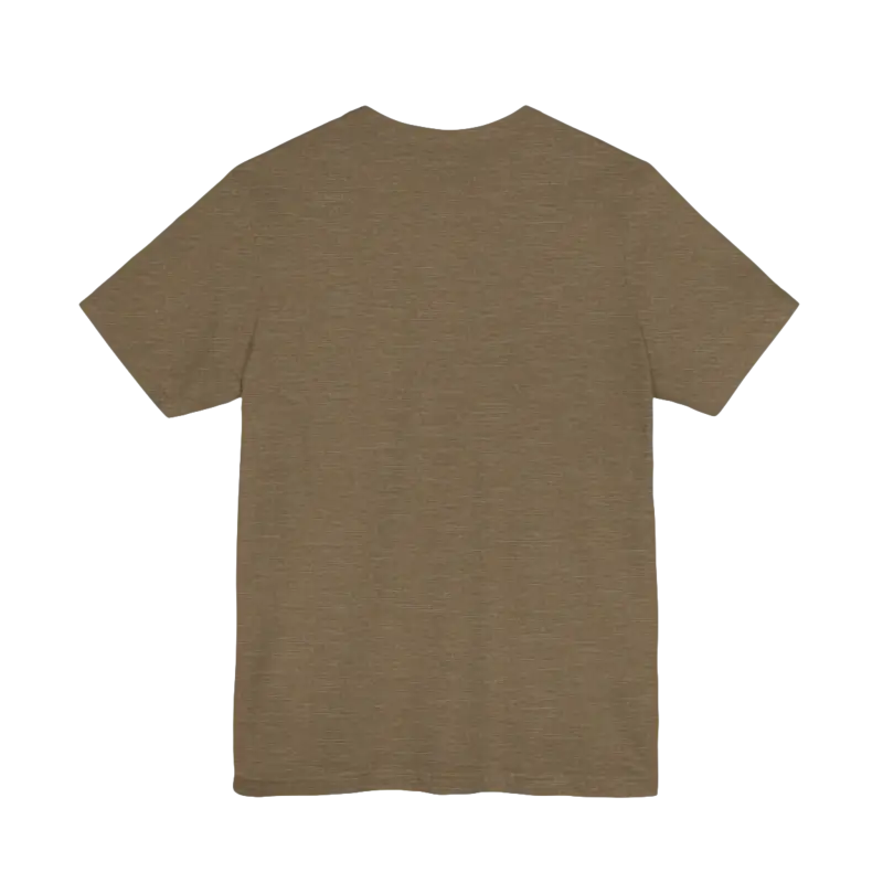Olive green Block Island Sunset Unisex Jersey Tee for stylish casual wear