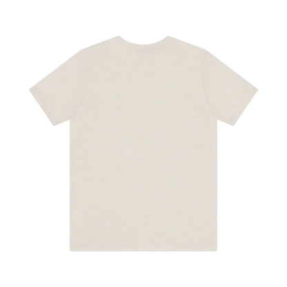 Plain beige t-shirt from Block Island Sunset Unisex Jersey Tee collection