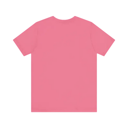 Pink short-sleeve t-shirt from Block Island Sunset Unisex Jersey Tee collection
