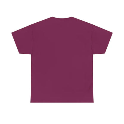 Maroon Block Island Unisex Cotton Tee for casual and comfortable wear
