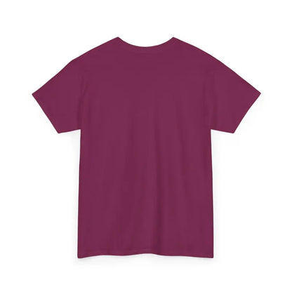 Maroon Block Island Unisex Cotton Tee for stylish and comfortable casual wear