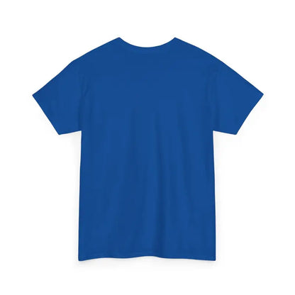 Blue crew neck t-shirt from Block Island Unisex Cotton Tee collection