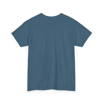 Blue crew-neck cotton t-shirt from Block Island Unisex collection for casual wear