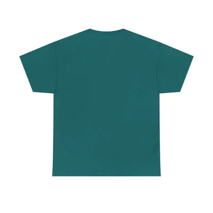 Teal Block Island Unisex Cotton Tee displayed on a white background