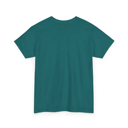 Teal Block Island Unisex Cotton Tee displayed on a neutral background