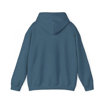 Blue hooded sweatshirt from Block Island Unisex Heavy Blend Graphic Hoodie collection