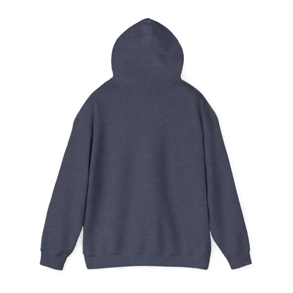 Gray hooded sweatshirt from Block Island Unisex Heavy Blend Graphic Hoodie collection