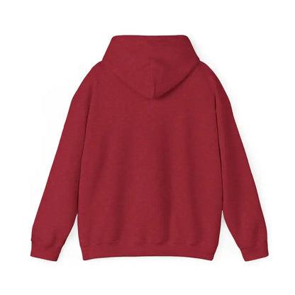 Maroon hooded sweatshirt from Block Island Unisex Heavy Blend Graphic Hoodie collection
