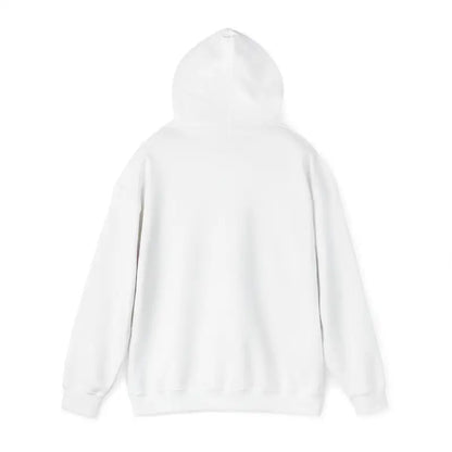 White hooded sweatshirt from Block Island Unisex Heavy Blend Graphic Hoodie collection