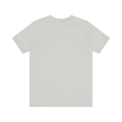 Plain gray Block Island Unisex Jersey Tee displayed on a neutral background