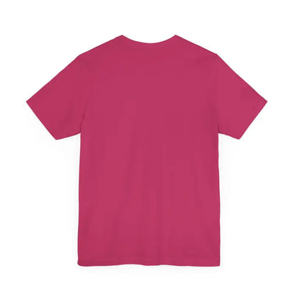 Magenta short-sleeved t-shirt from Block Island Unisex Jersey Tee collection