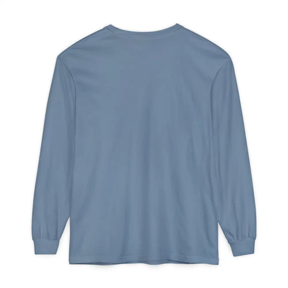 Blue long-sleeved shirt from BLOCK ISLAND Unisex Long Sleeve Tee collection