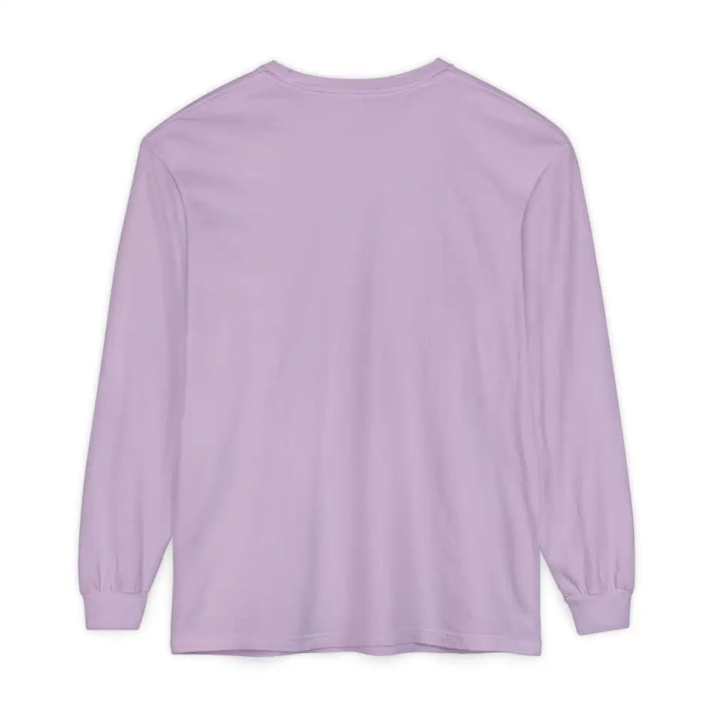 Lavender long-sleeved shirt from the BLOCK ISLAND Unisex Long Sleeve Tee collection