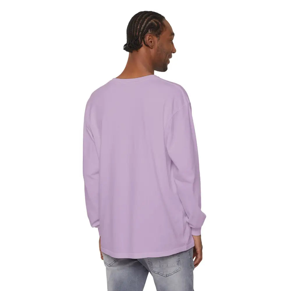 Lavender long-sleeved shirt from BLOCK ISLAND Unisex Long Sleeve Tee collection