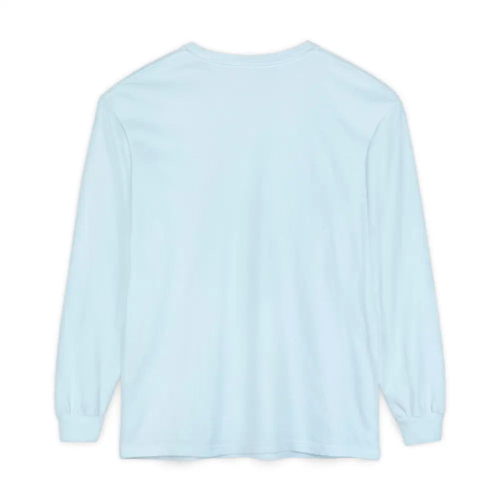Light blue BLOCK ISLAND Unisex Long Sleeve Tee showcasing a stylish, comfortable design