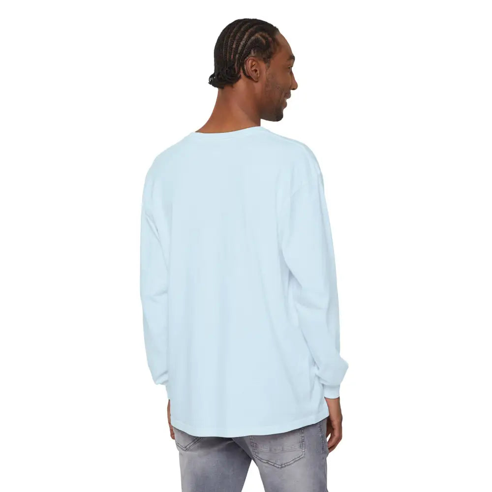 Light blue long-sleeved shirt from BLOCK ISLAND Unisex Long Sleeve Tee collection