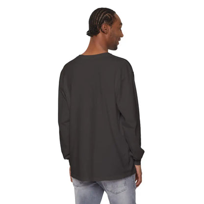 Long-sleeved charcoal shirt from BLOCK ISLAND Unisex Long Sleeve Tee collection