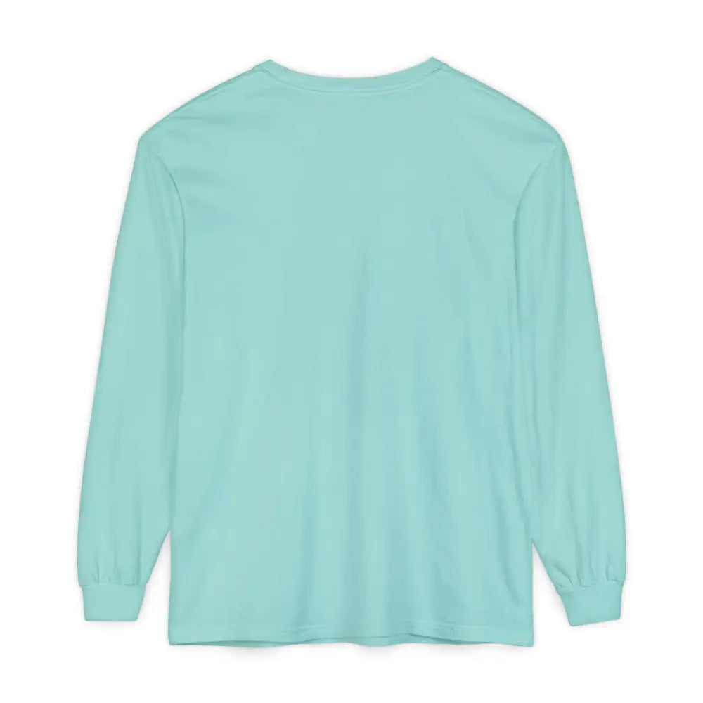 Mint green long-sleeved shirt from BLOCK ISLAND Unisex Long Sleeve Tee collection