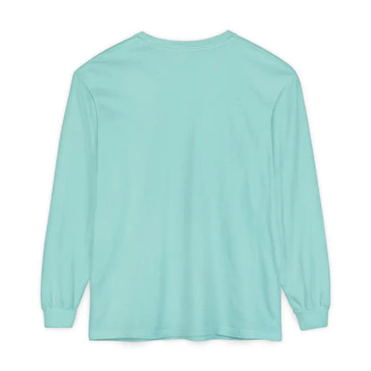 Mint green long-sleeved shirt from BLOCK ISLAND Unisex Long Sleeve Tee collection