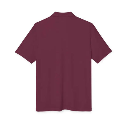 Maroon short-sleeved polo shirt from Bonnet Shores Embroidered Adidas Performance Polo
