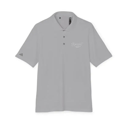 Gray short-sleeved polo shirt from Bonnet Shores Adidas Unisex Performance collection