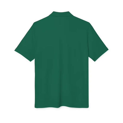 Green short-sleeved polo shirt from Bonnet Shores, embroidered Adidas performance wear