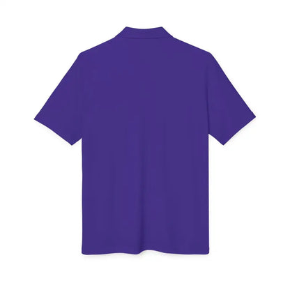 Purple Adidas Unisex Performance Polo shirt from Bonnet Shores with embroidered logo