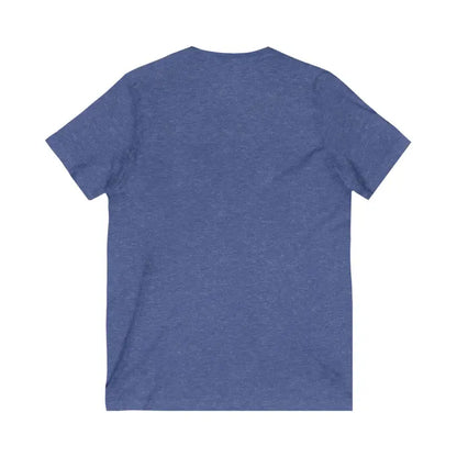 Blue Heather V-Neck T-Shirt from Cat Lover V Neck T-Shirt Collection for feline enthusiasts