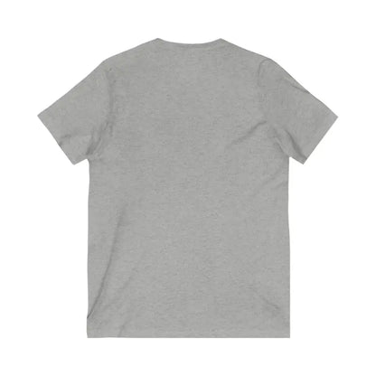Gray v-neck t-shirt from the Cat Lover V Neck T Shirt Collection