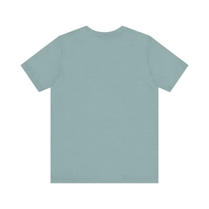 Light blue Cat Whisperer Unisex Short Sleeve Tee displayed on a neutral background