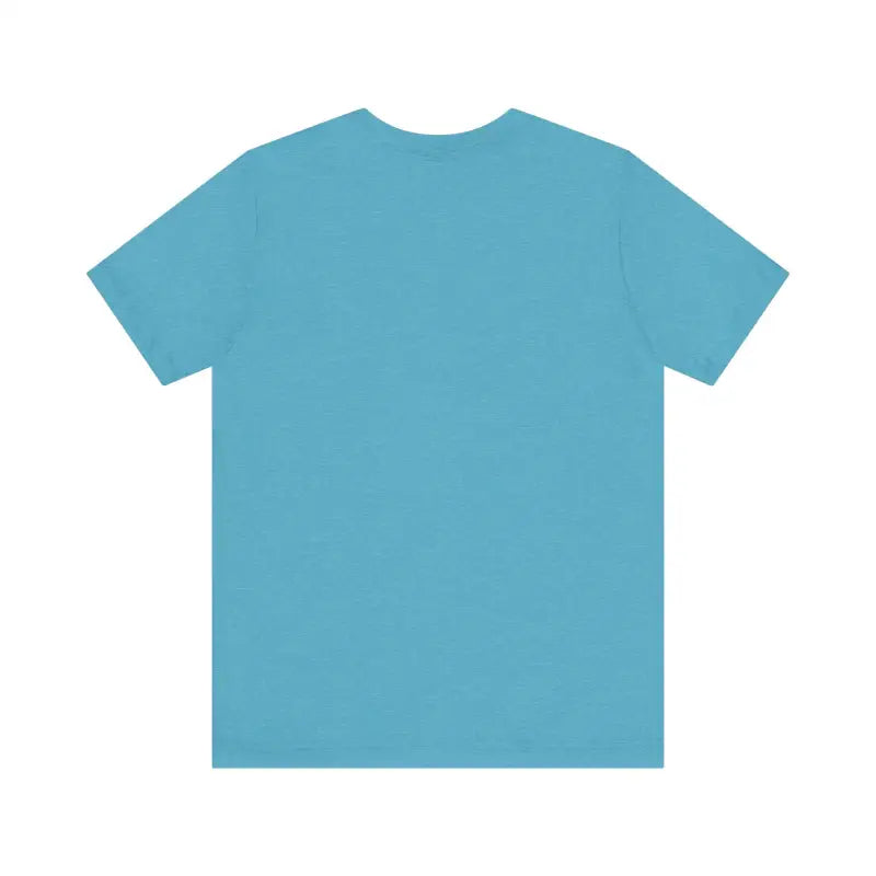 Light blue Cat Whisperer Unisex Short Sleeve Tee displayed prominently on a neutral background