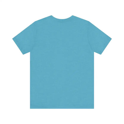 Light blue Cat Whisperer Unisex Short Sleeve Tee displayed prominently on a neutral background