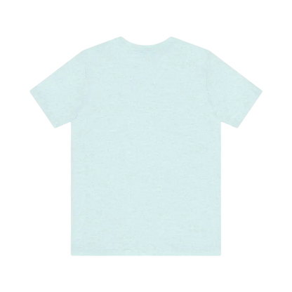 Light blue Cat Whisperer Unisex Jersey Tee for cat lovers gift displayed prominently