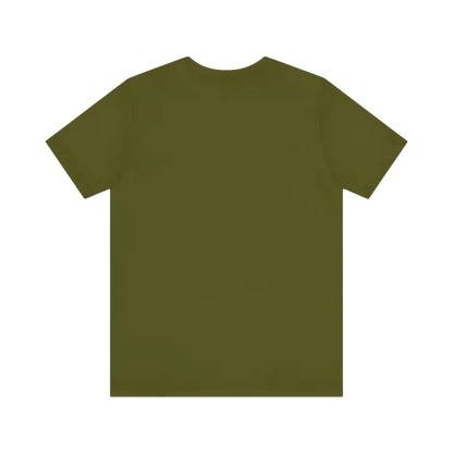 Olive green Cat Whisperer Unisex Jersey Tee for cat lovers gift displayed online