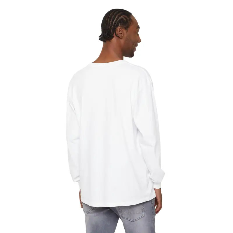 White long-sleeved shirt featured in Christmas Filthy Duck Long Sleeve Shirt collection