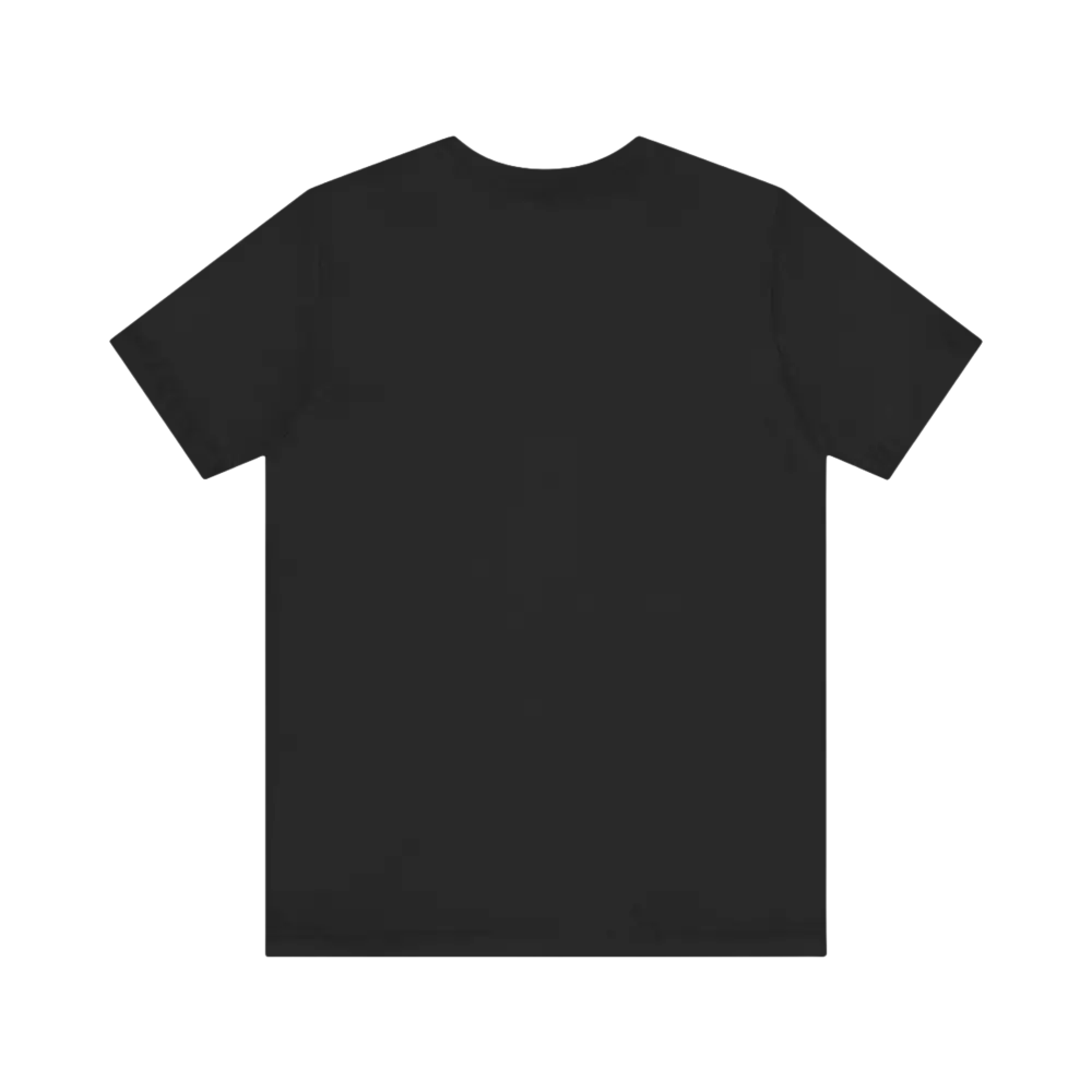 Black Coffee Lover Tee Unisex Jersey T Shirt displayed on a white background