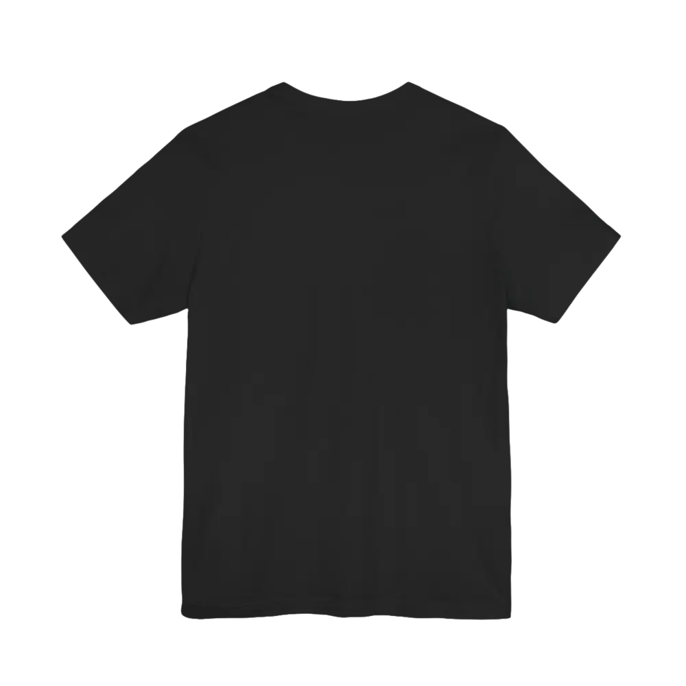 Unisex Jersey T-Shirt in Black, Coffee Lover design, ideal for casual wear