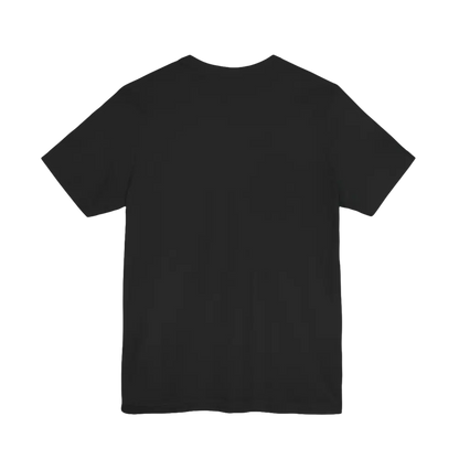 Unisex Jersey T-Shirt in Black, Coffee Lover design, ideal for casual wear