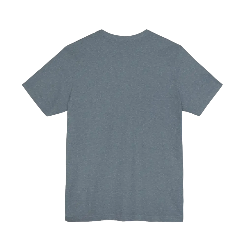 Gray short-sleeved Coffee Lover Tee Unisex Jersey T Shirt displayed on a neutral background
