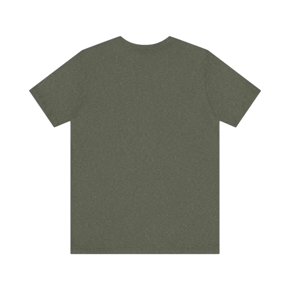 Olive green Coffee Lover Tee Unisex Jersey T Shirt displayed on a neutral backdrop