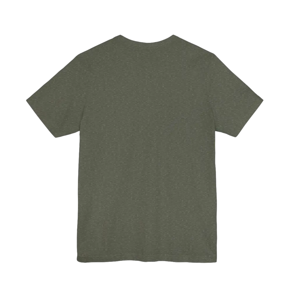 Olive green Coffee Lover Tee Unisex Jersey T Shirt displayed on a neutral background