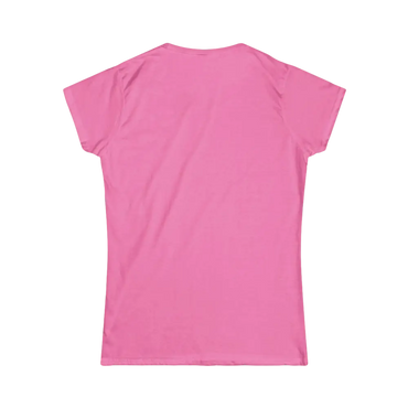 Pink women’s t-shirt featuring Cool Moms Social Club Christmas Martini design