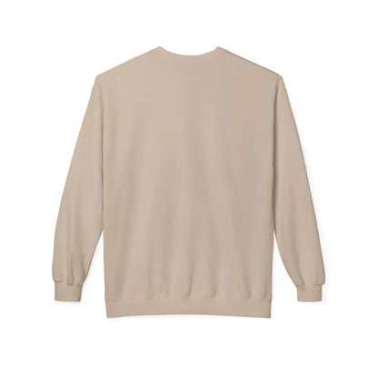 Beige crewneck sweatshirt from Cozy Block Island Lighthouse Sweatshirt collection