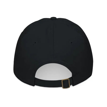 Black baseball cap from the Embroidered Organic Baseball Cap Bonnet Style collection