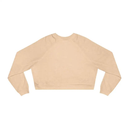 Beige cropped sweatshirt from the Endless Summer collection for women