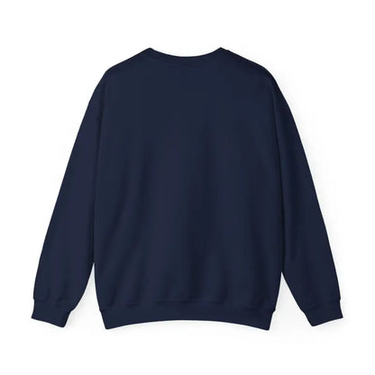 Navy blue crewneck sweatshirt from the Endless Summer Unisex Retro Design collection
