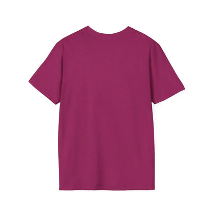 Magenta short-sleeved Flock Mama Unisex Softstyle T-Shirt for bird lovers