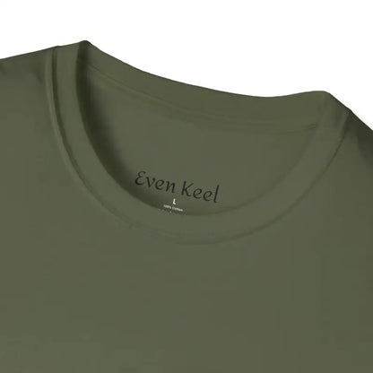 Olive green Flock Mama Unisex Softstyle T-Shirt for avid bird lovers